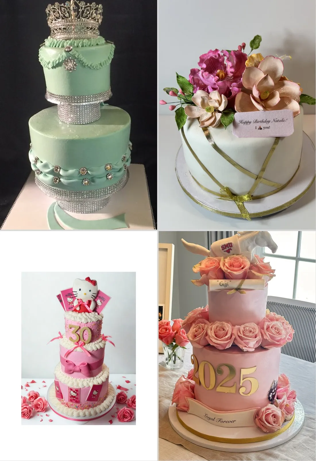 Custom cake designs by Cakes Chocolates and More
