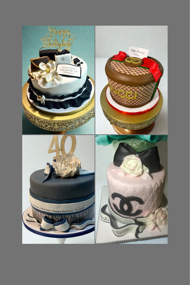 custom designer fashion cakes